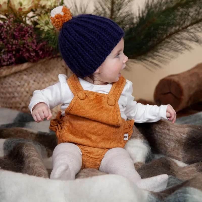 Acorn Journey Chunky Beanie - Navy