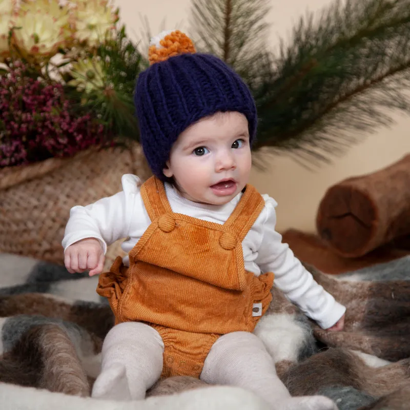 Acorn Journey Chunky Beanie - Navy