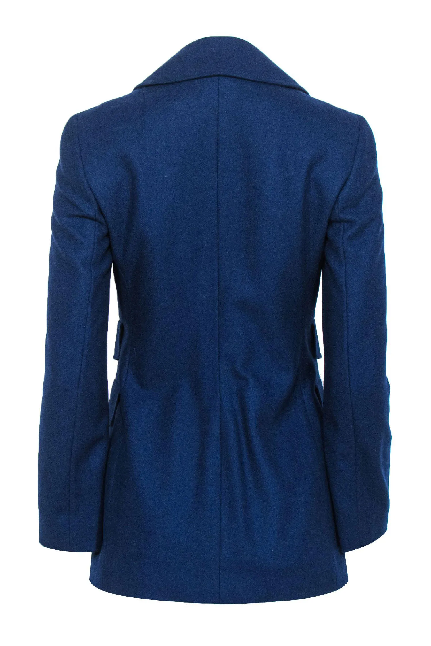 Akris - Navy Blue Longline Peacoat Sz 6