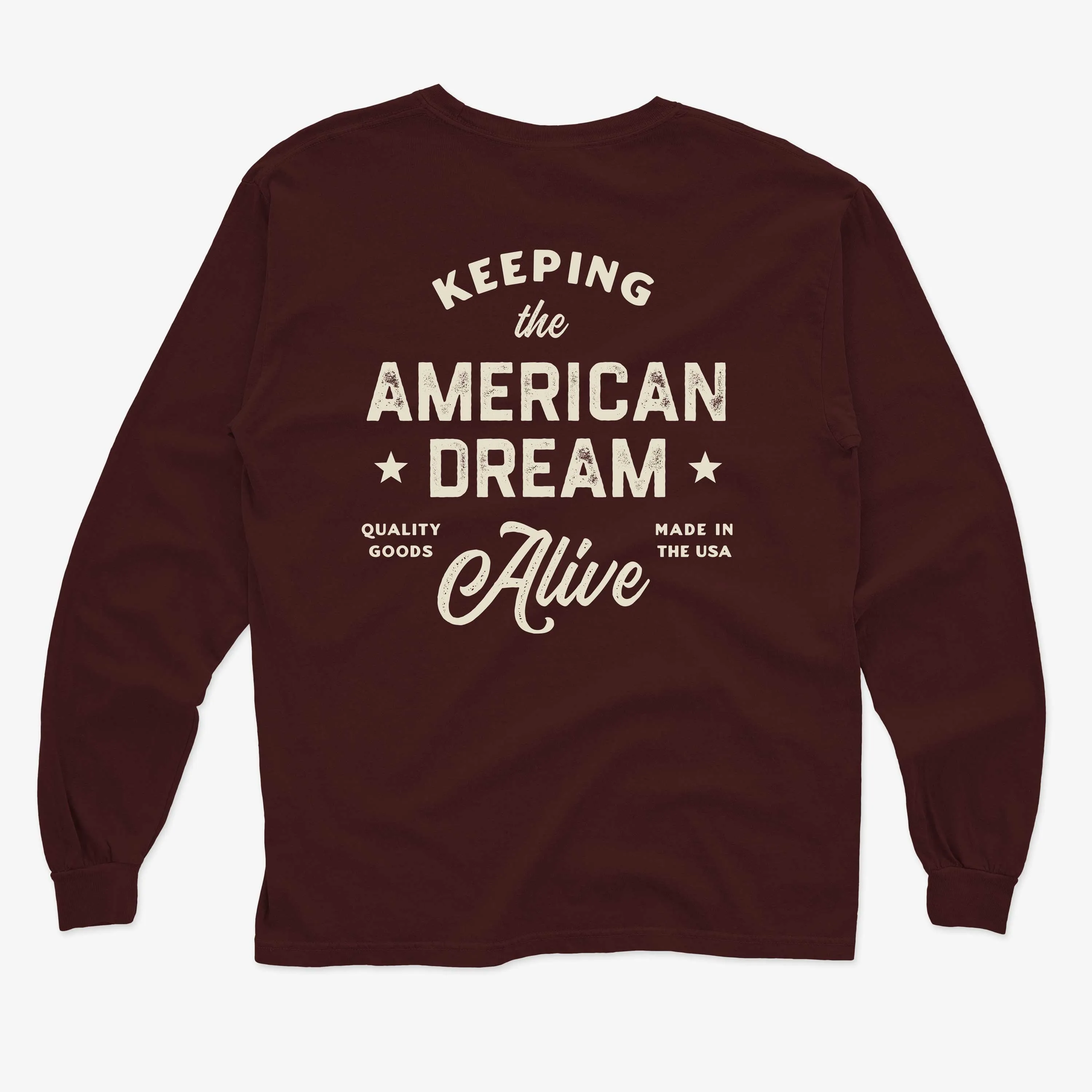 American Dream Tee  — Long Sleeve