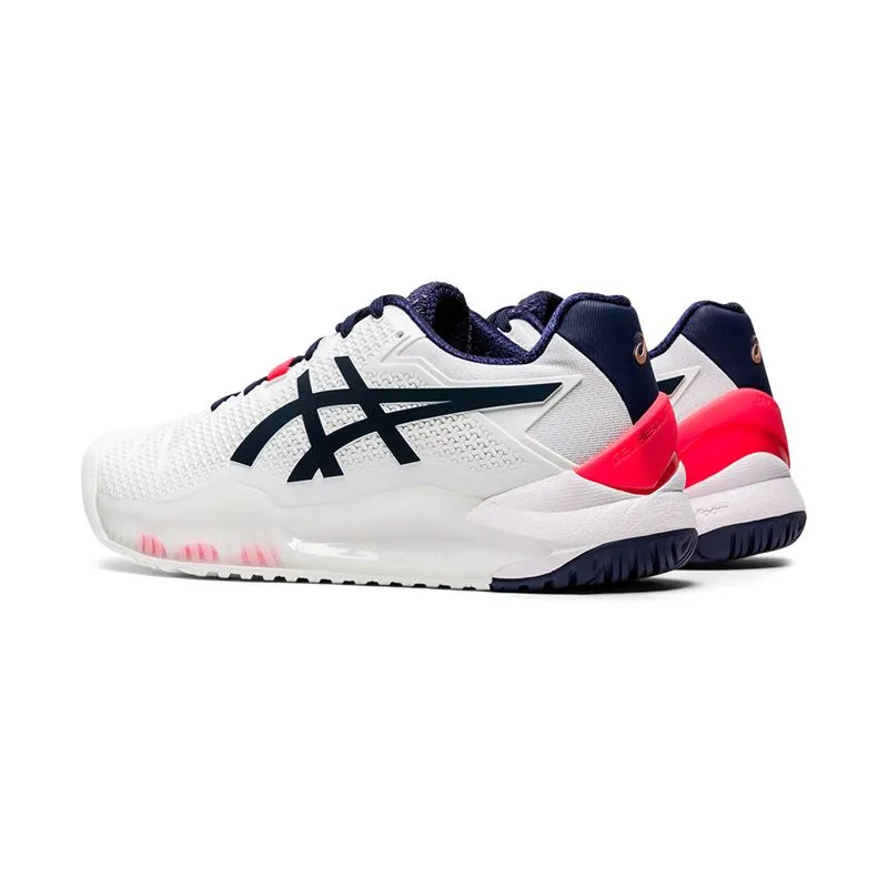 Asics Gel Resolution 8 (White/Peacoat)