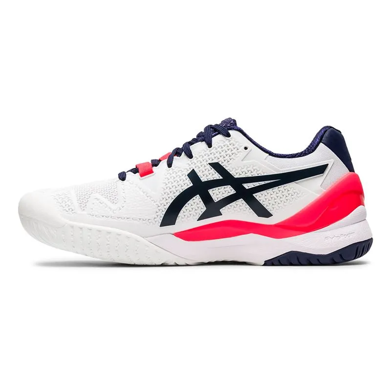 Asics Gel Resolution 8 (White/Peacoat)