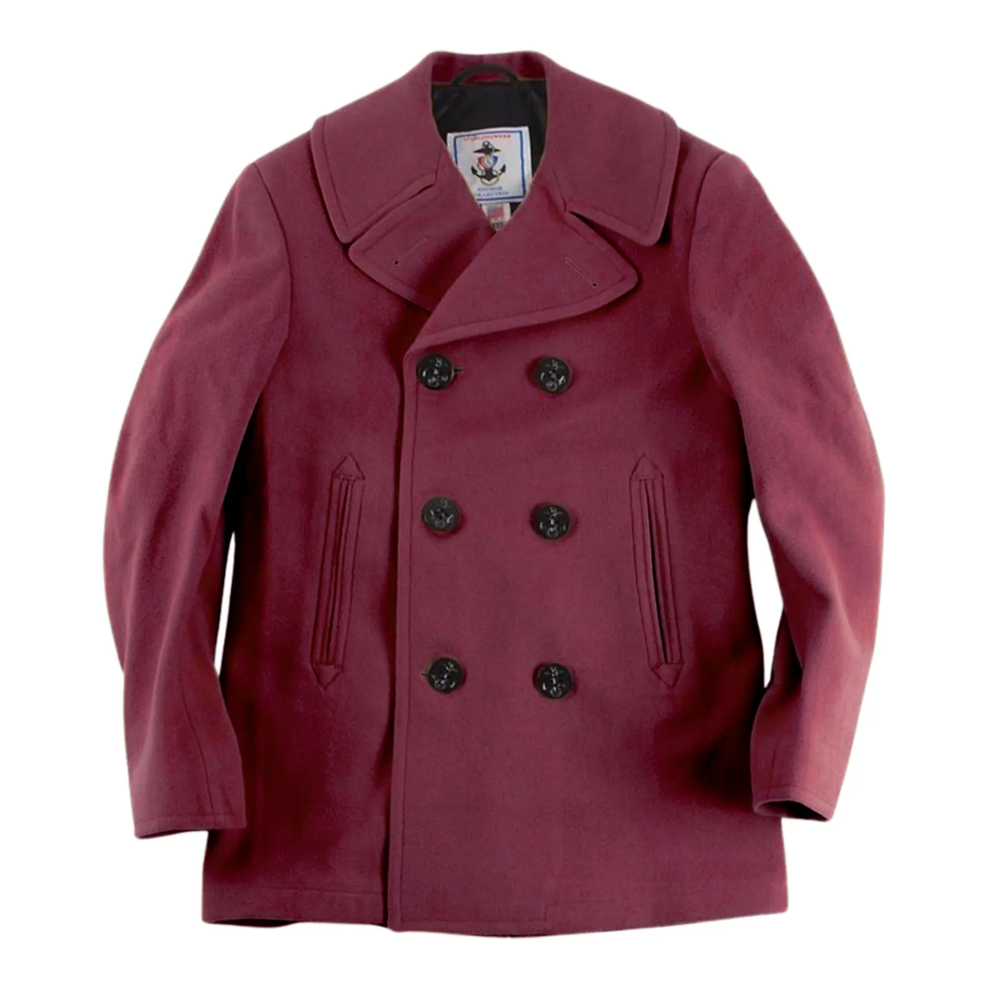 Authentic Wool Blend Peacoat