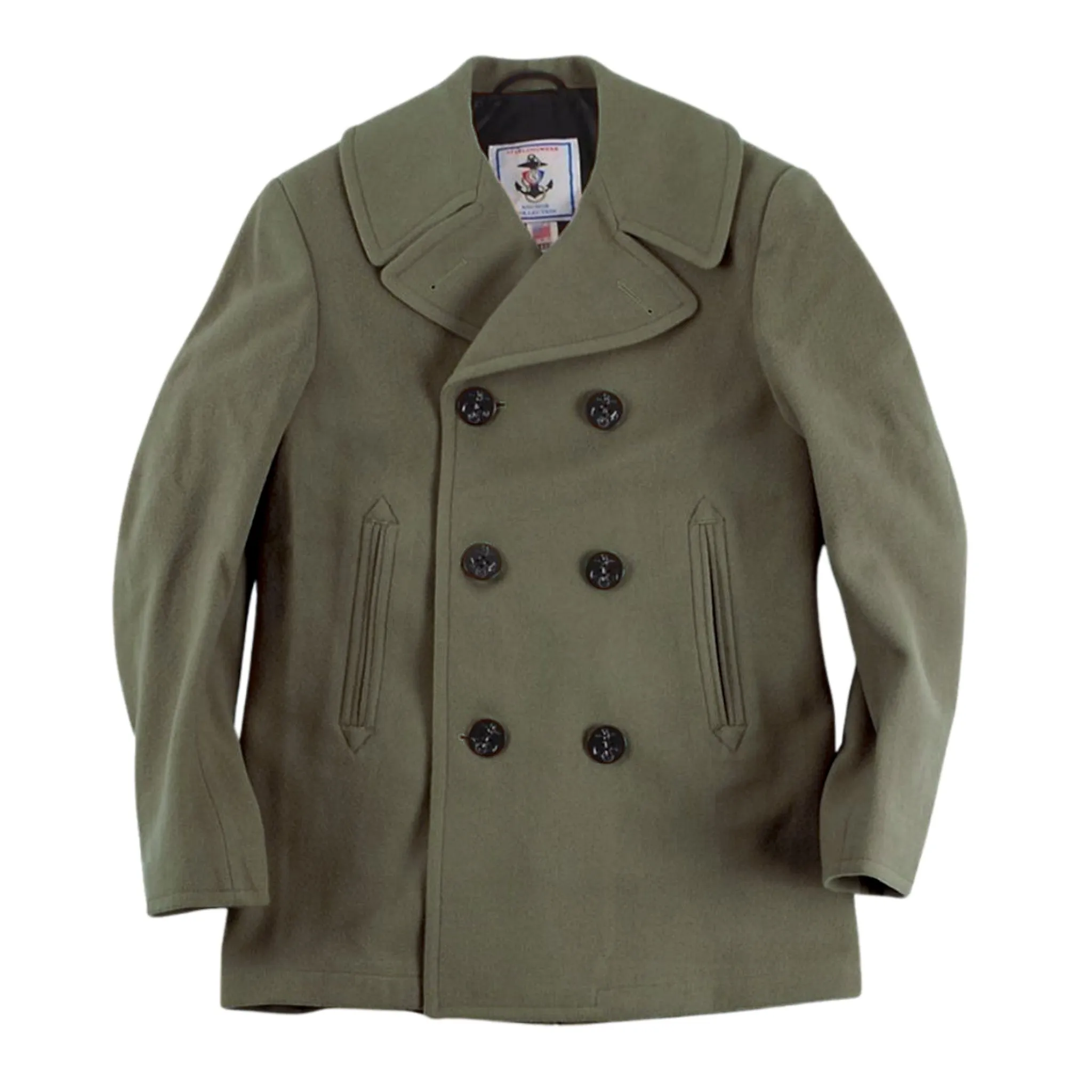 Authentic Wool Blend Peacoat