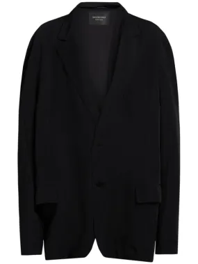 Balenciaga   Tailored poplin jacket 