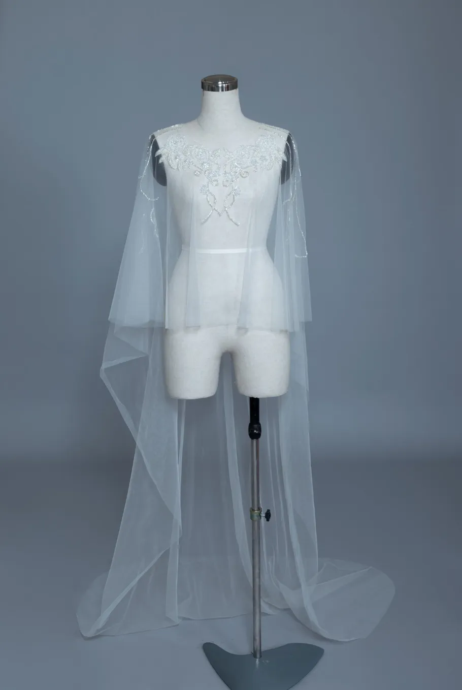 Beaded Bridal Cape (#MAEVA)