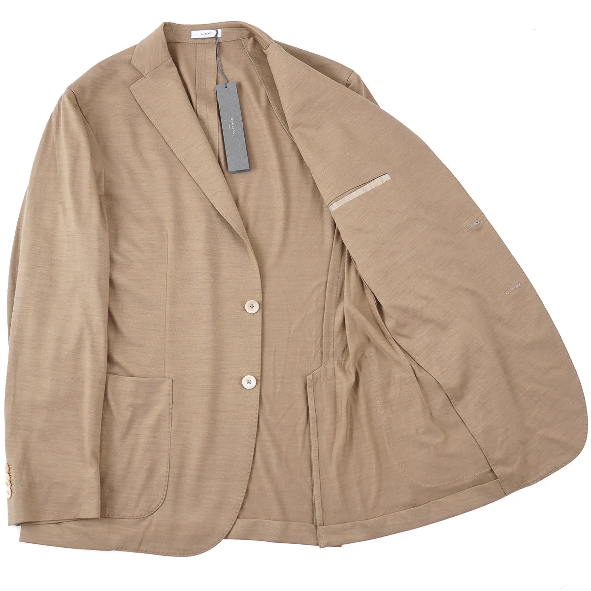 Boglioli Superfine Jersey Wool K-Jacket