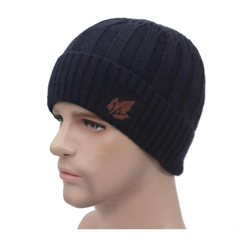 Canada Beanie with Maple Leaf