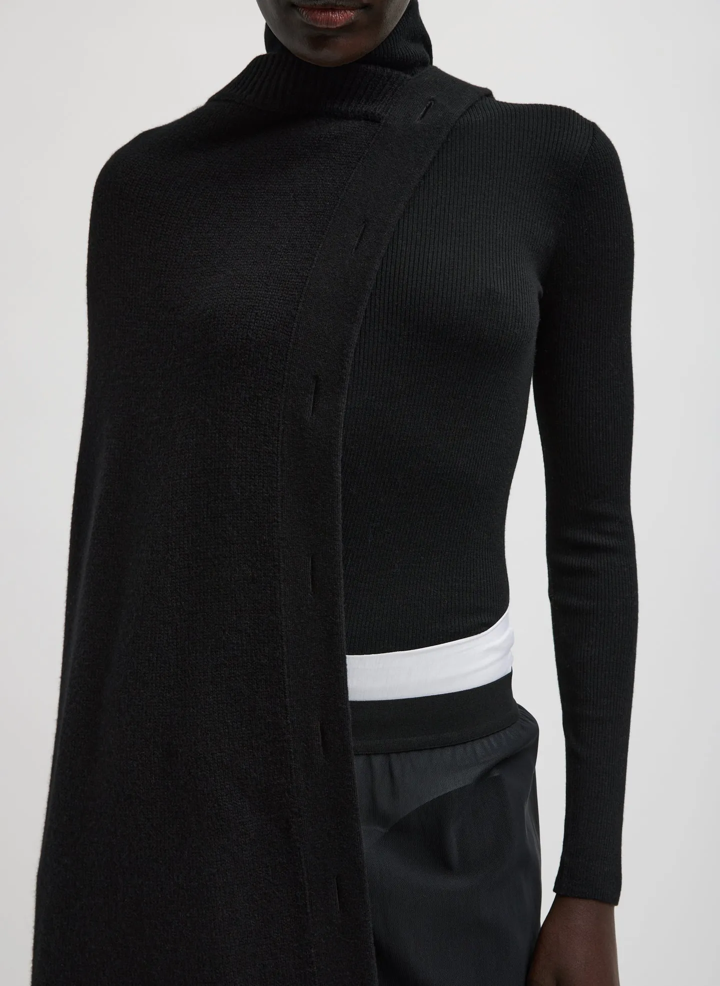 Cashmere Sweater Cape