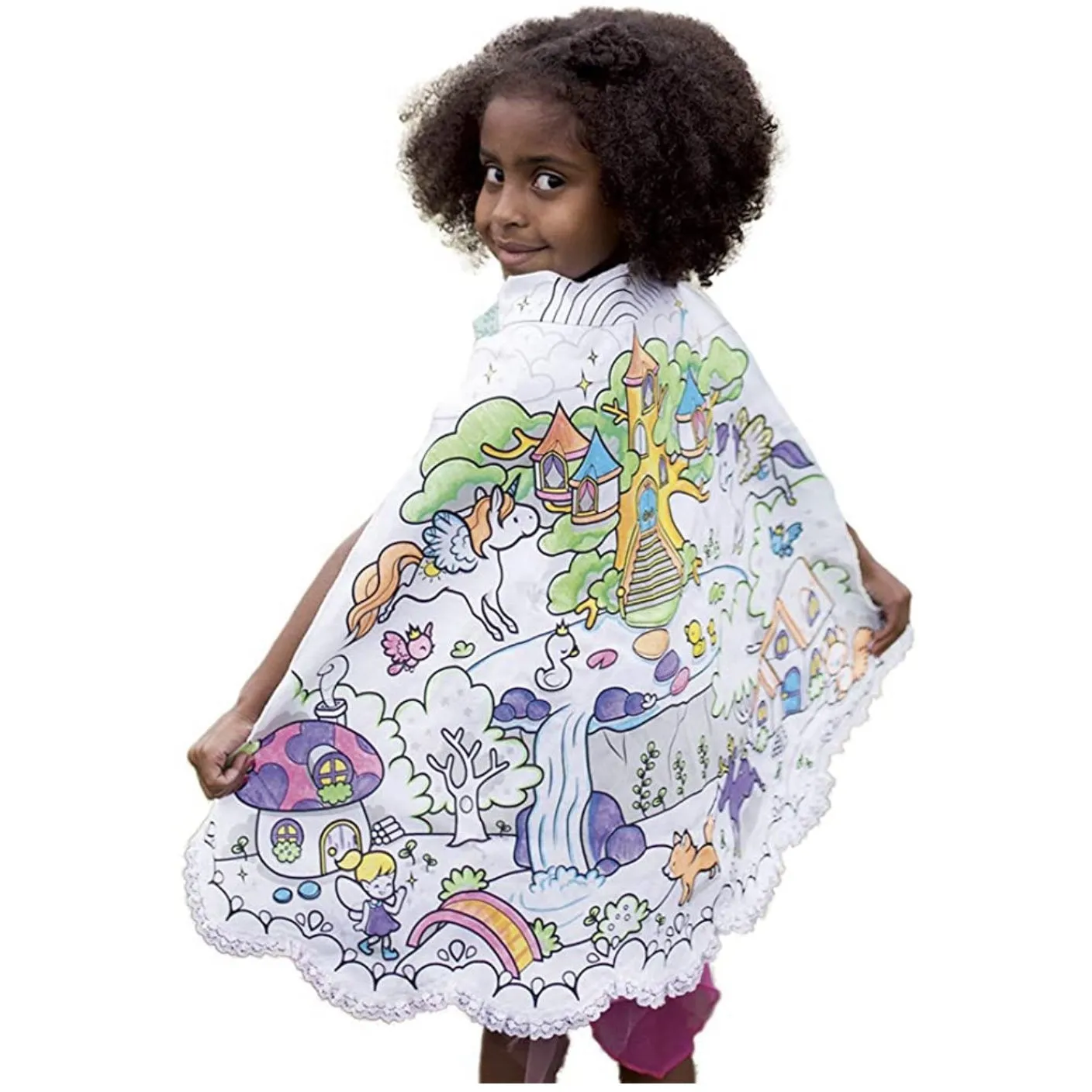 CEC Color-A-Cape Magical Princess