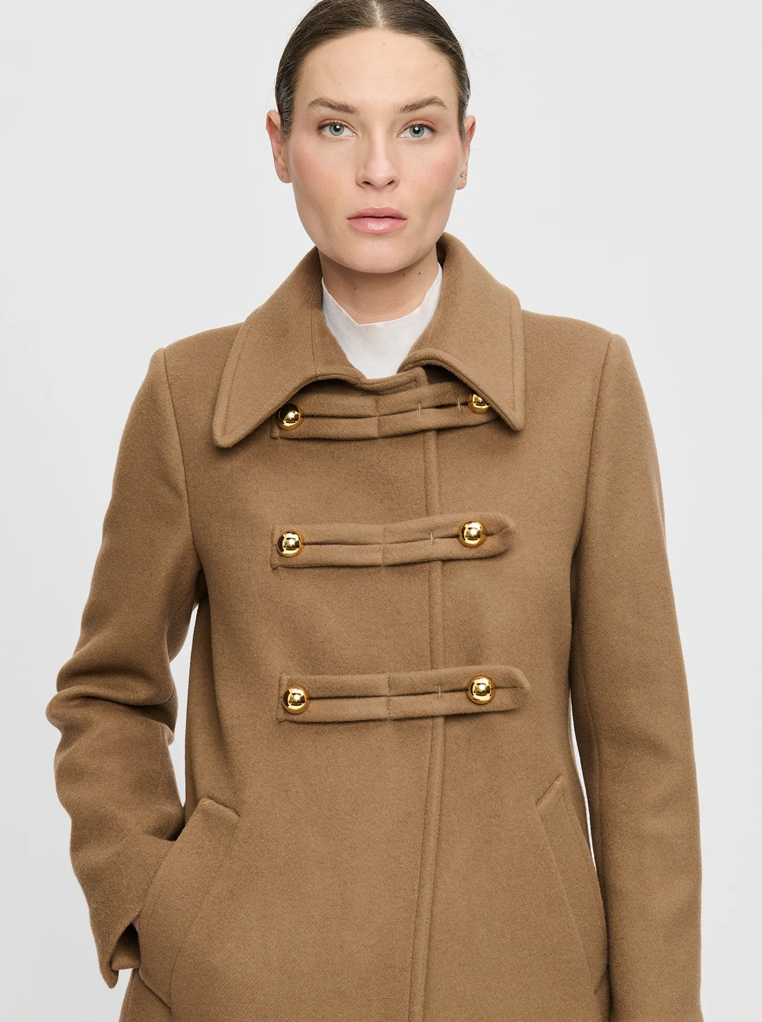 CLARA Peacoat Tan