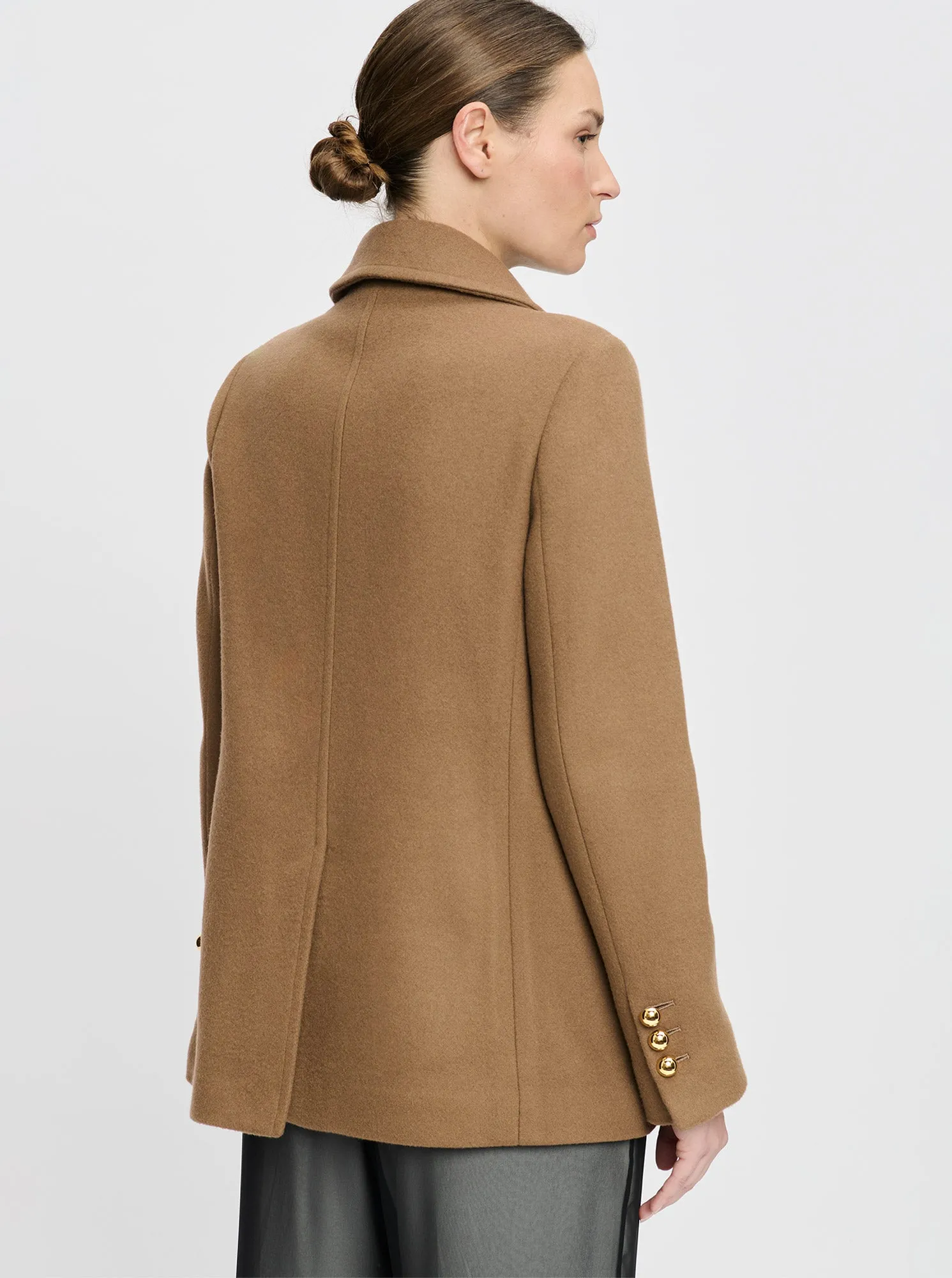 CLARA Peacoat Tan