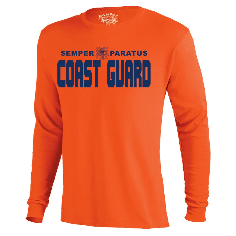 Coast Guard Long Sleeve  - US Coast Guard P/T Long Sleeve - Mens USCG Long Sleeve