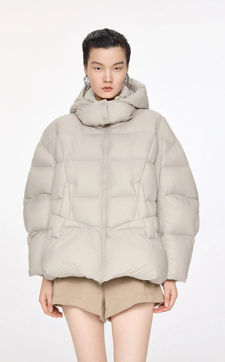 Coat / JNBY Irregular Padded Down Jacket