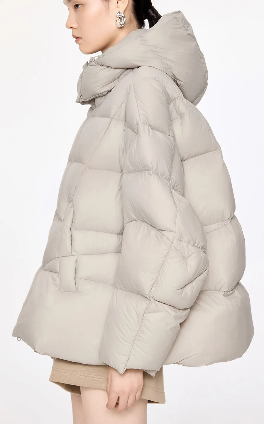 Coat / JNBY Irregular Padded Down Jacket