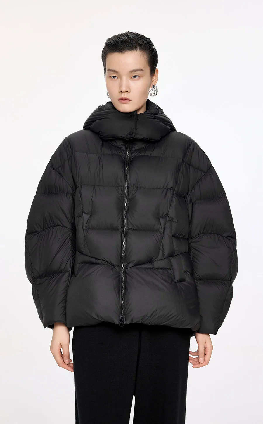 Coat / JNBY Irregular Padded Down Jacket