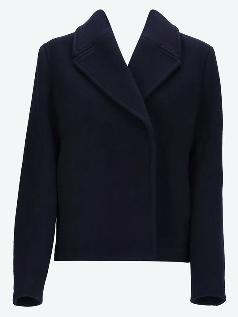 Cropped peacoat