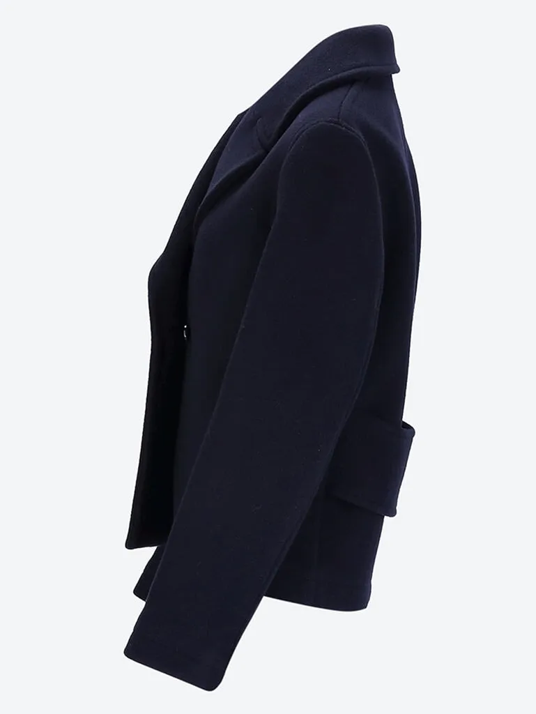 Cropped peacoat