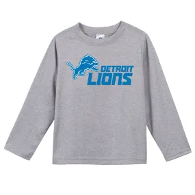 Detroit Lions Boys Long Sleeve Tee