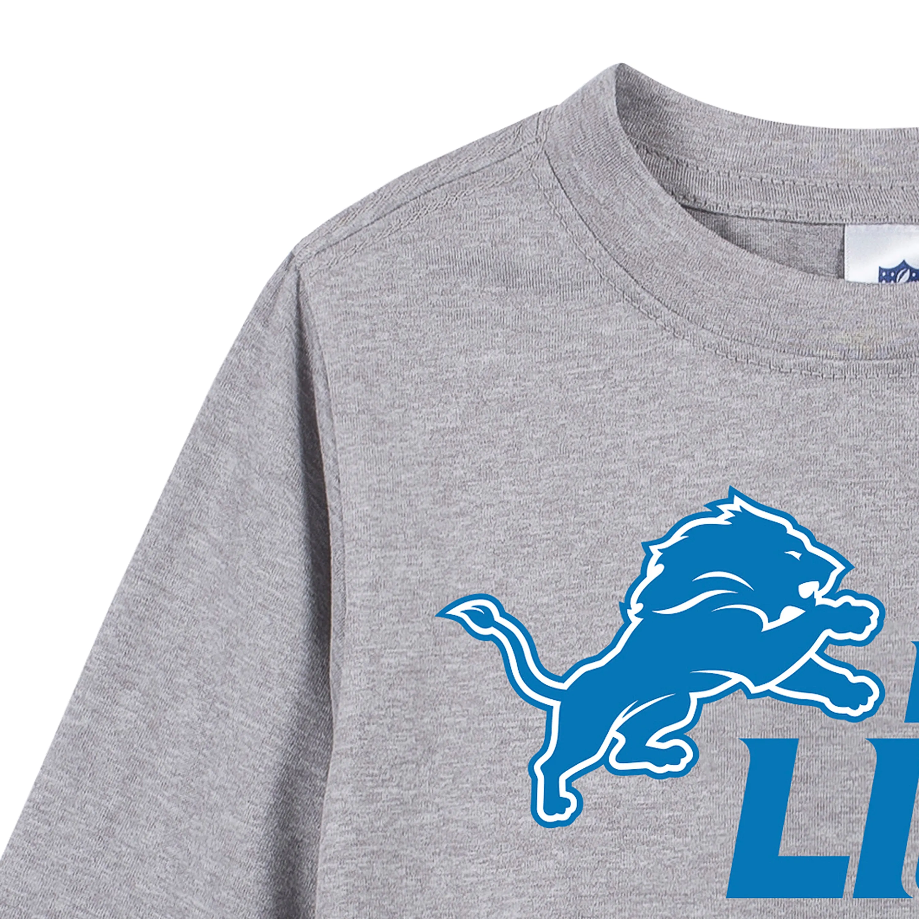 Detroit Lions Boys Long Sleeve Tee