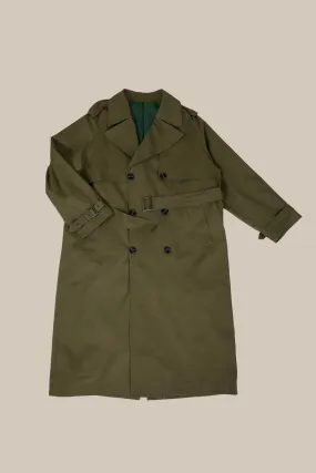 Double Gun Flap Trench Coat