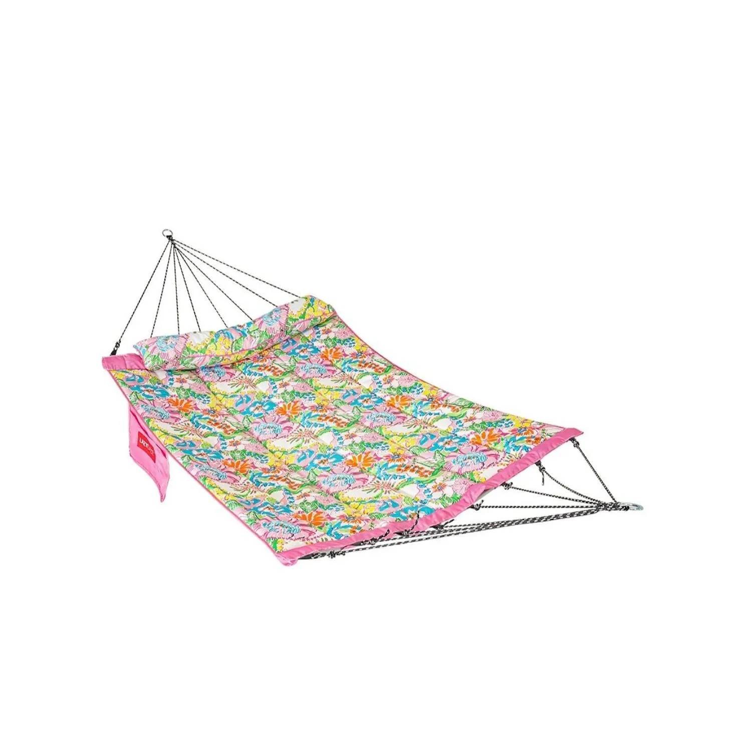 Double Hammock with Curved Spreader Bar