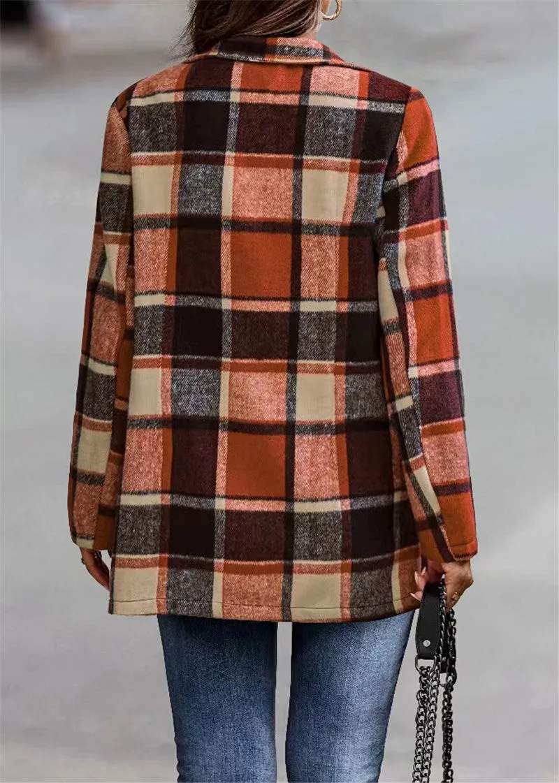 elveswallet Know You Better Plaid Shacket