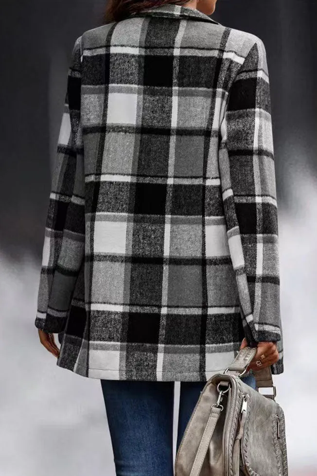 elveswallet Know You Better Plaid Shacket