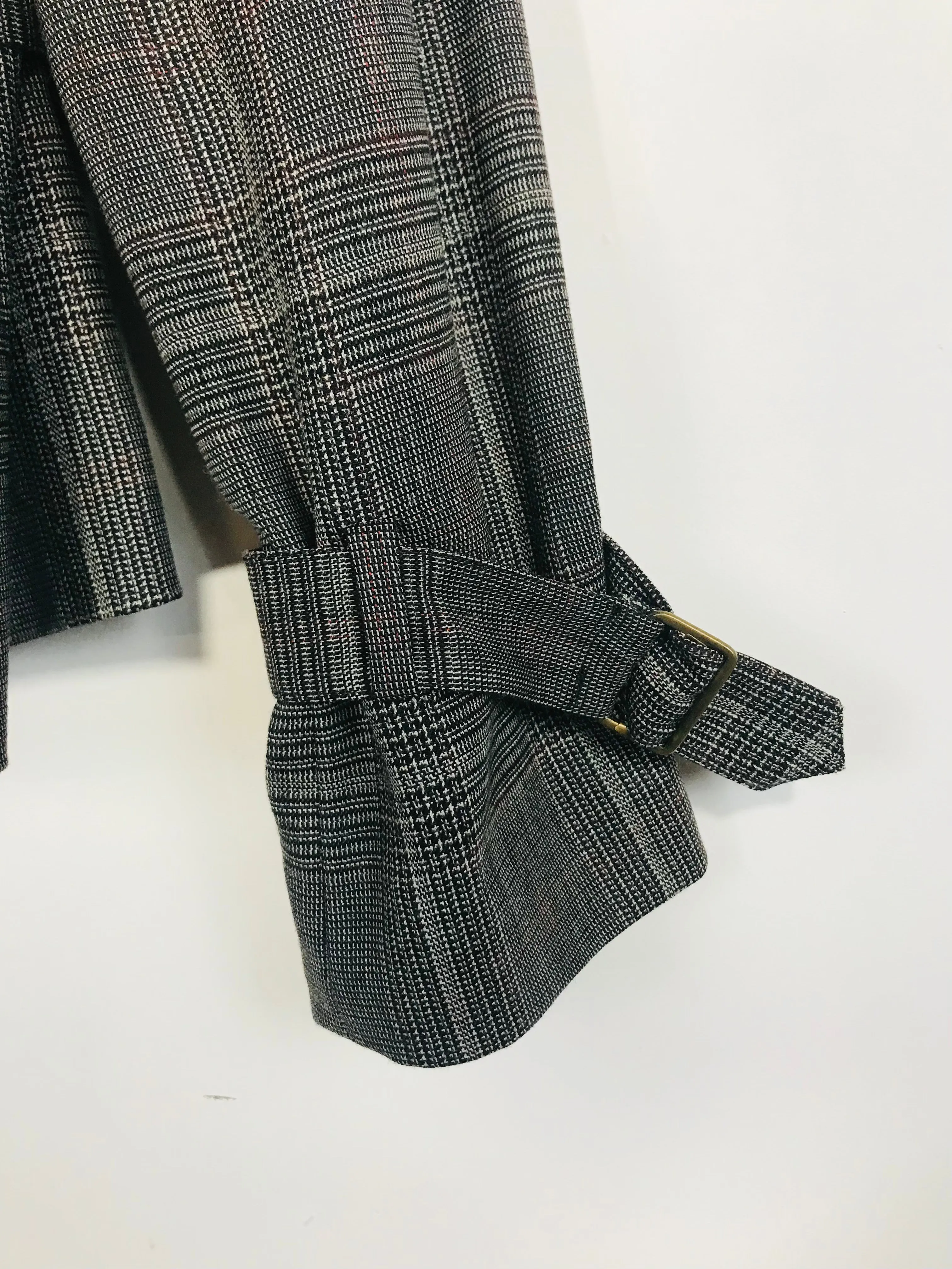 Episode Women's Check Blazer Jacket | UK14 | Grey