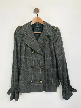 Episode Women's Check Blazer Jacket | UK14 | Grey