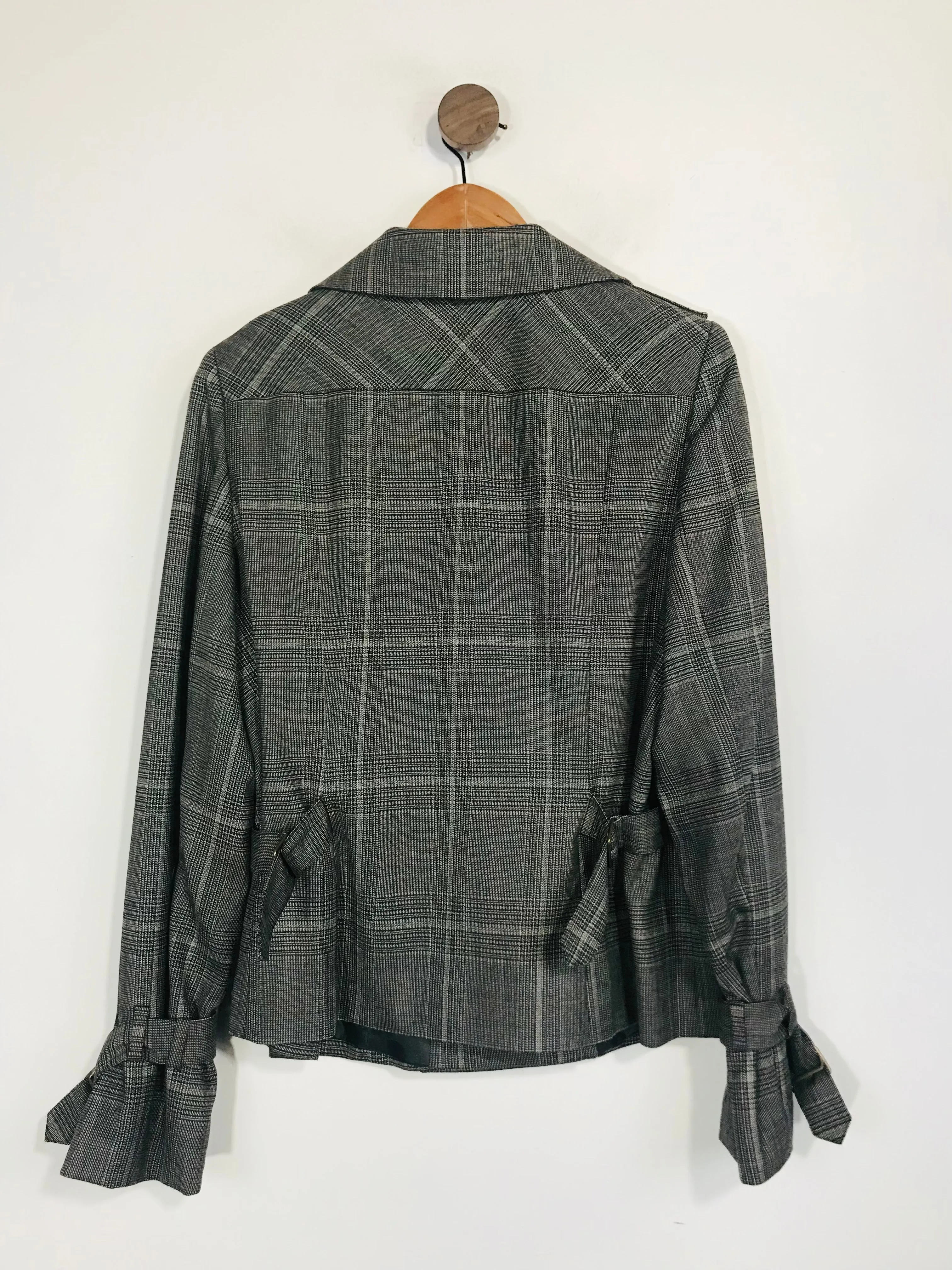 Episode Women's Check Blazer Jacket | UK14 | Grey