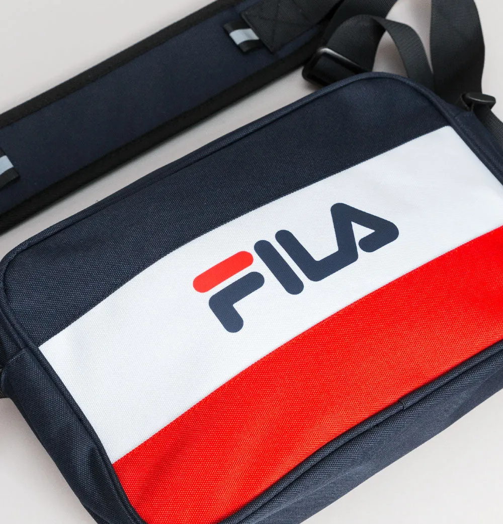 Fila Vintage Calvin Messenger Bag Navy