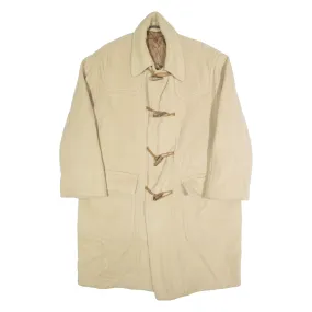 FREY COLLECTION San Remo Mens Duffle Coat Beige 90s L