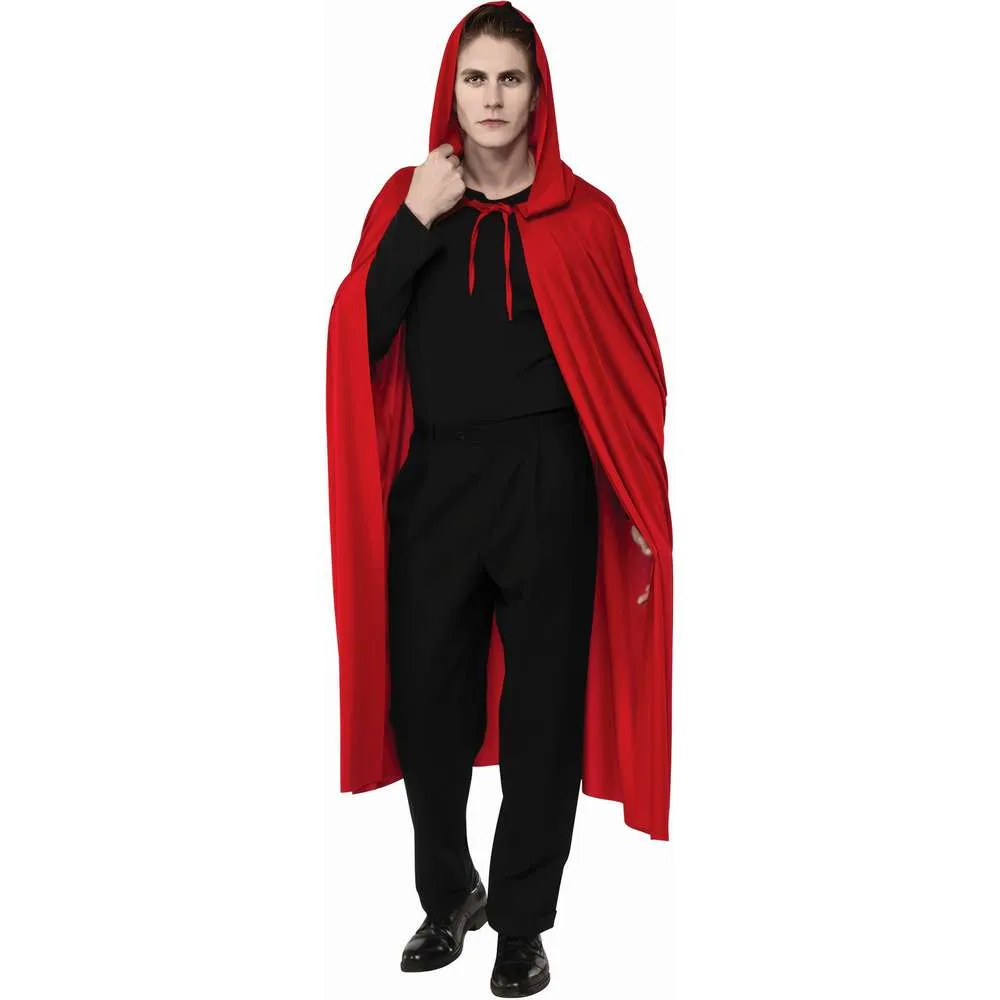 Full Length Fabric Hooded Cape