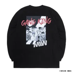 GANGKING long sleeve tee(baragaku)black