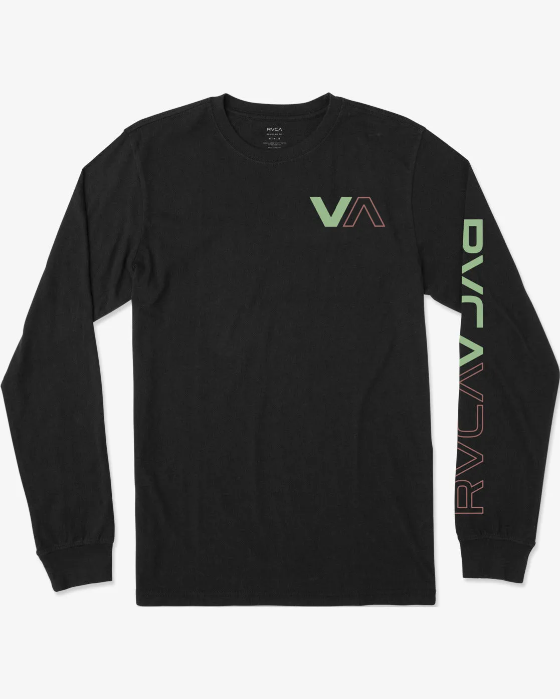 Halfway Long Sleeve Tee - Black