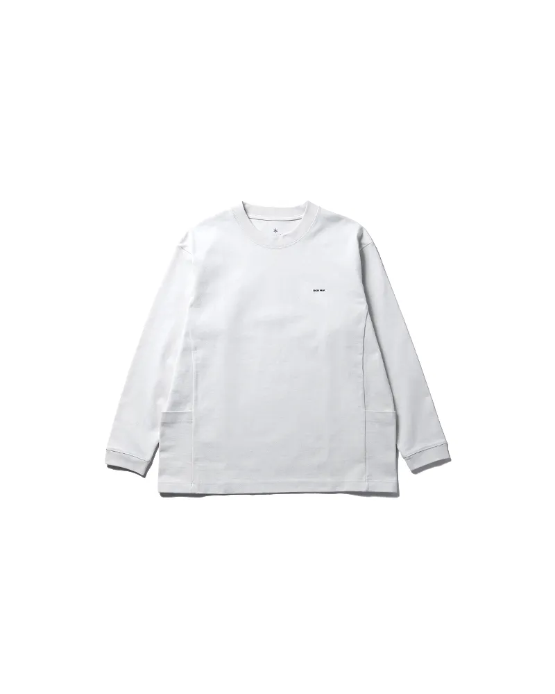 Heavy Cotton Border Long Sleeve T-Shirt