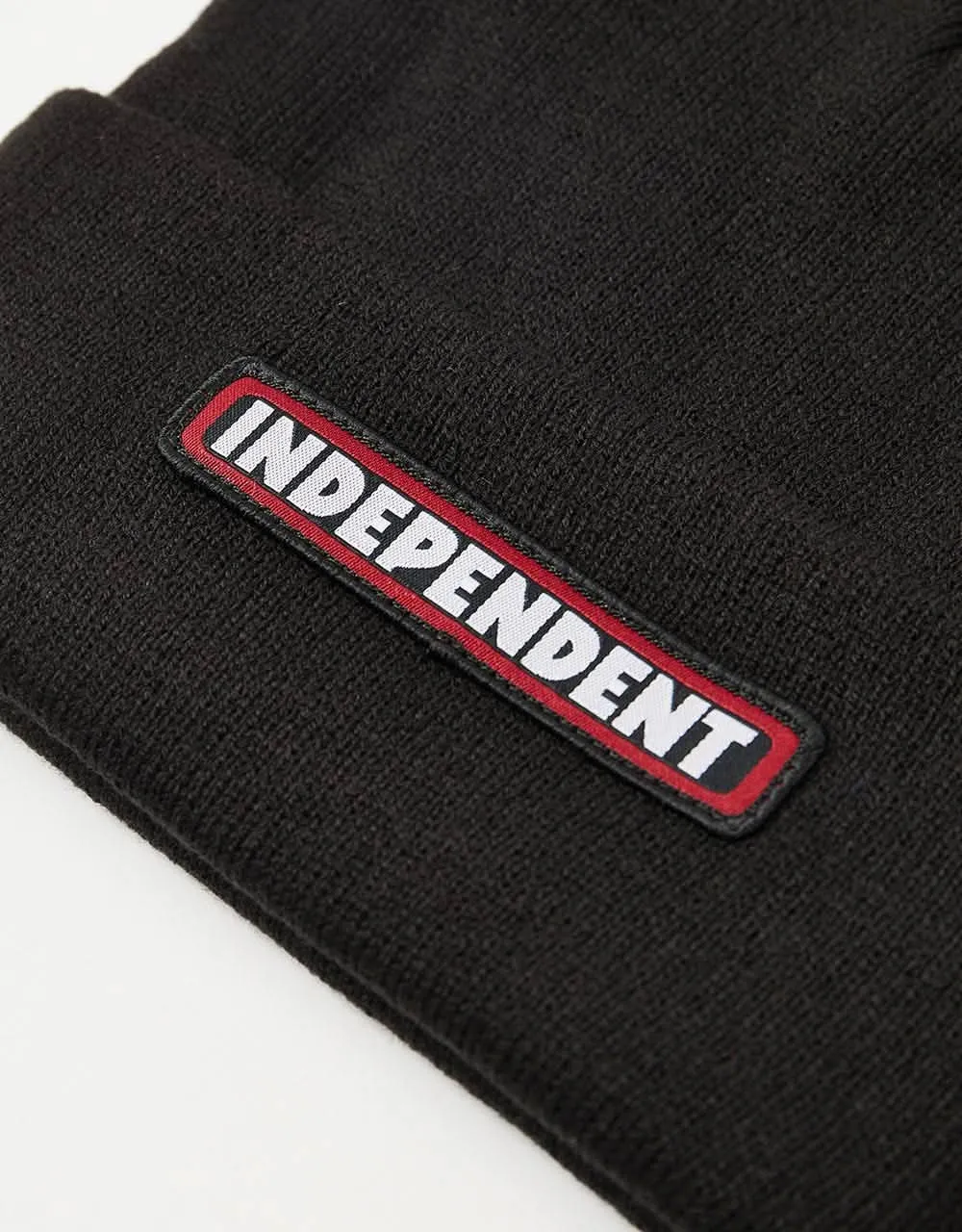 Independent Bar Logo Beanie - Black