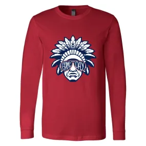 Jim Ned Indians - Game Day Mascot Long Sleeve T-Shirt