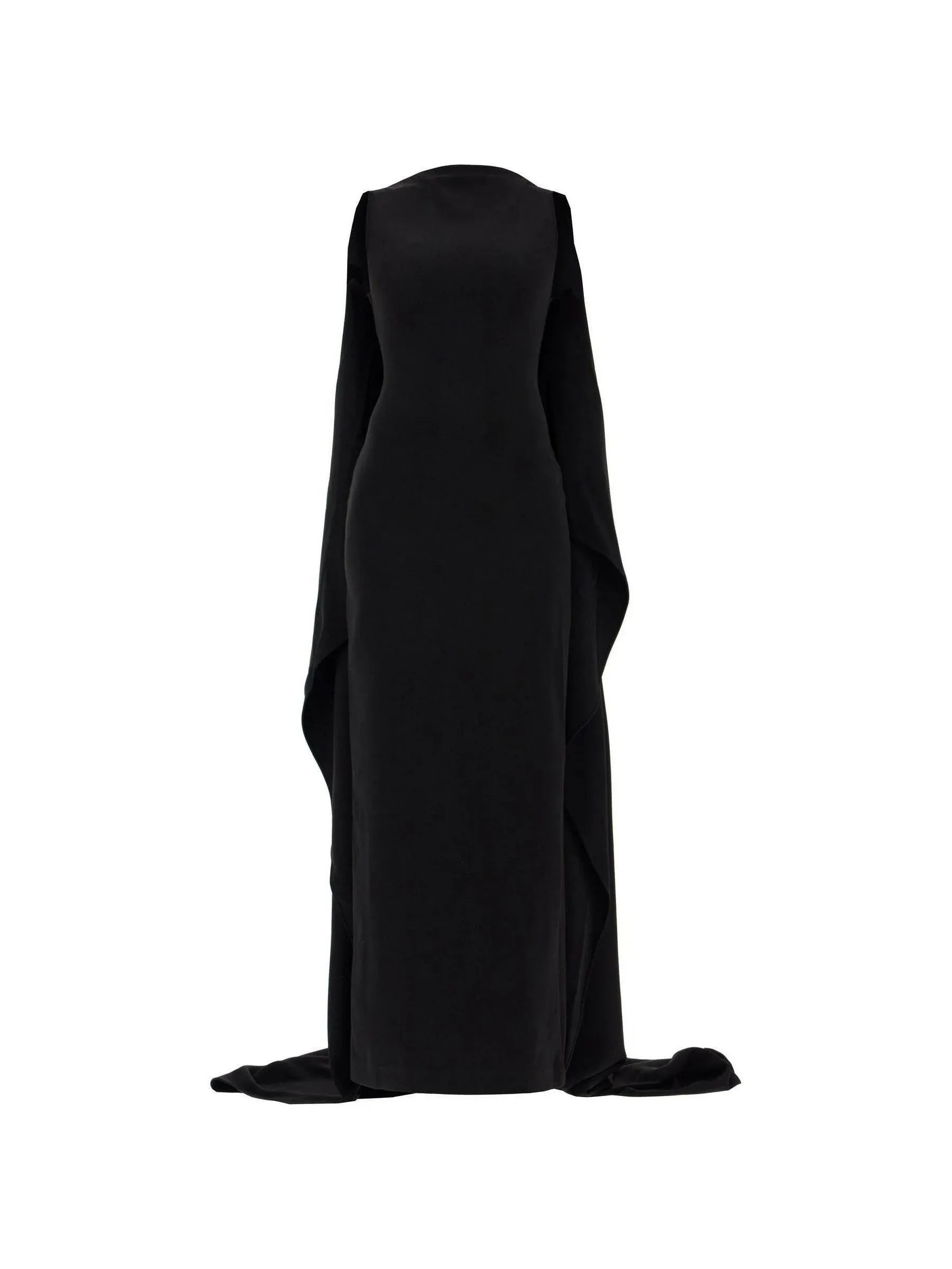 Kaila Cape Sleeve Gown