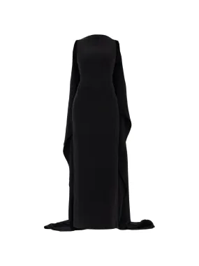 Kaila Cape Sleeve Gown