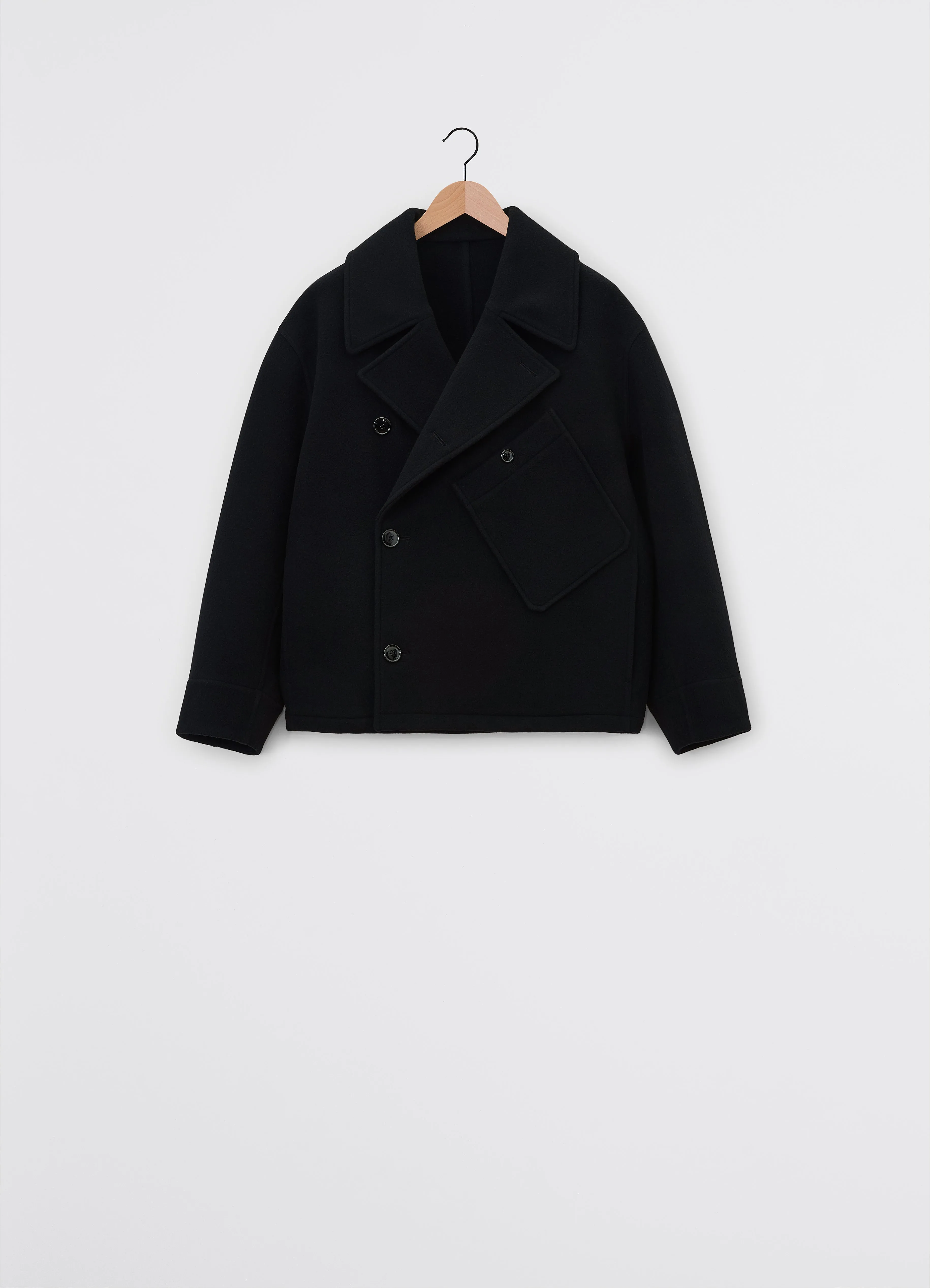 Lemaire Dispatch Peacoat (Black)