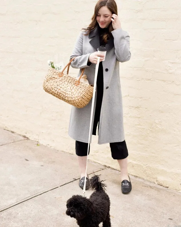 Lexington Two-Tone Wool Blend Coat