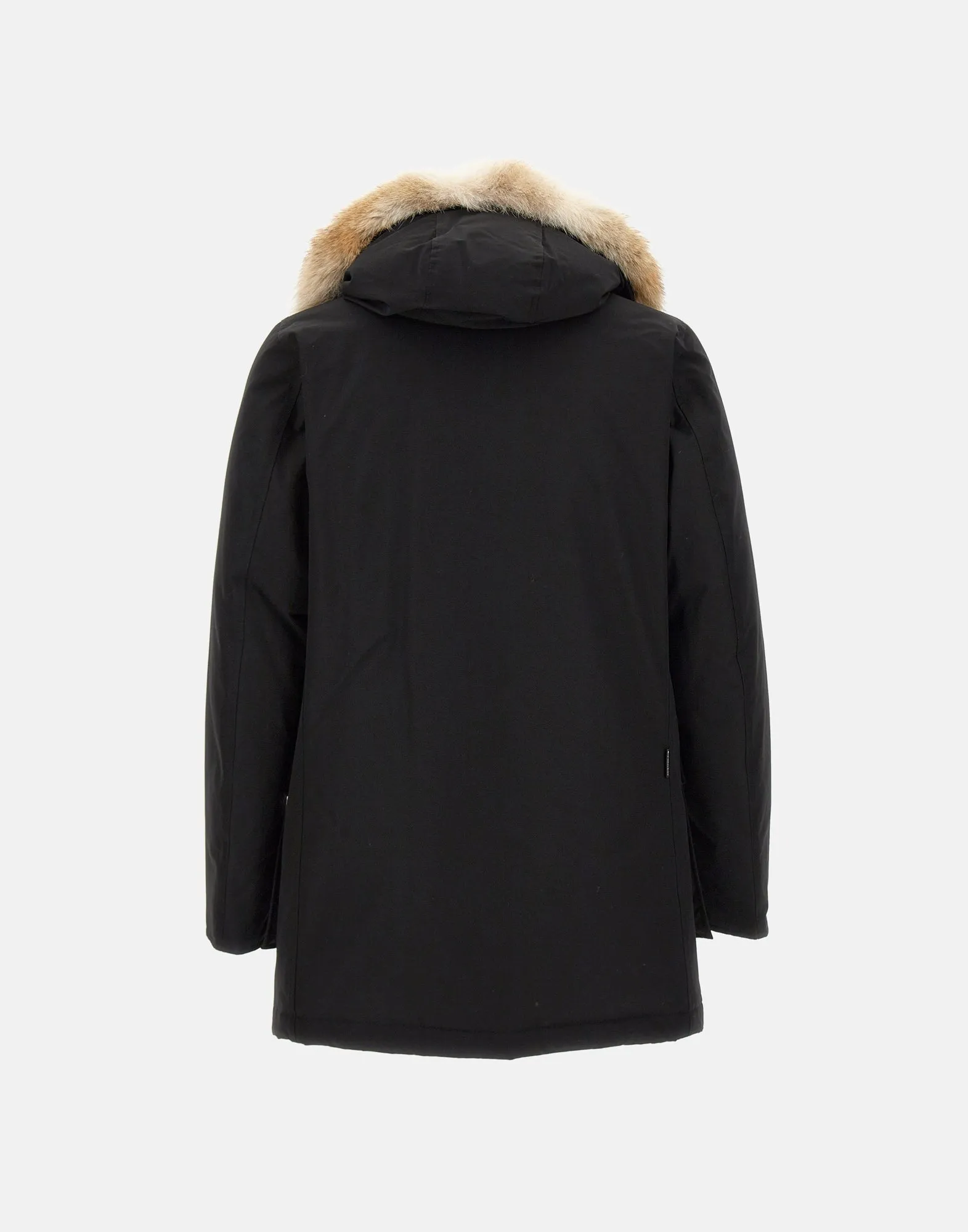 Men's Arctic Parka Black Down Coat