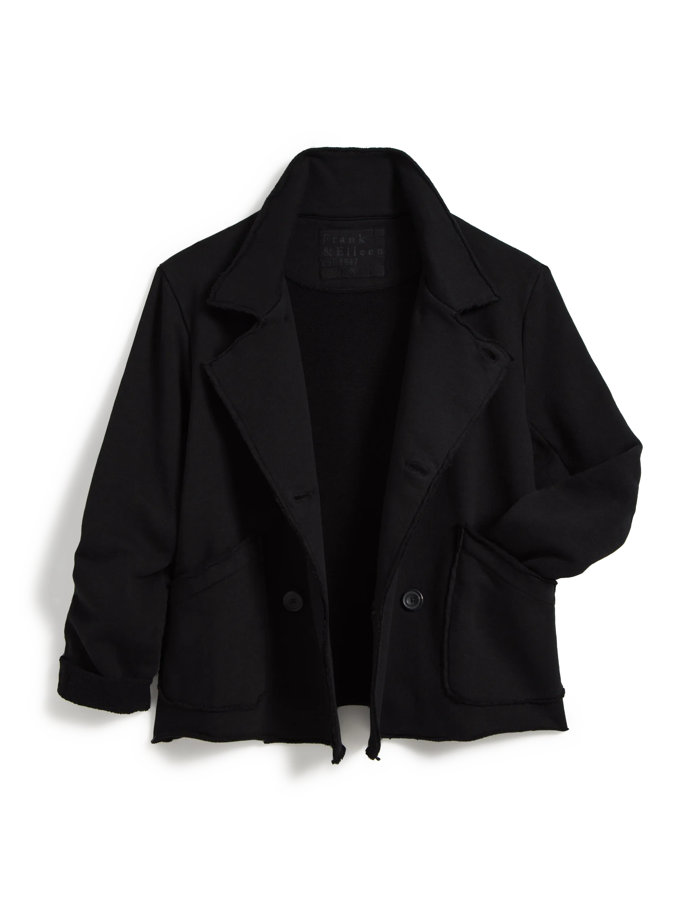 Mini Belfast Triple Fleece Peacoat | Black