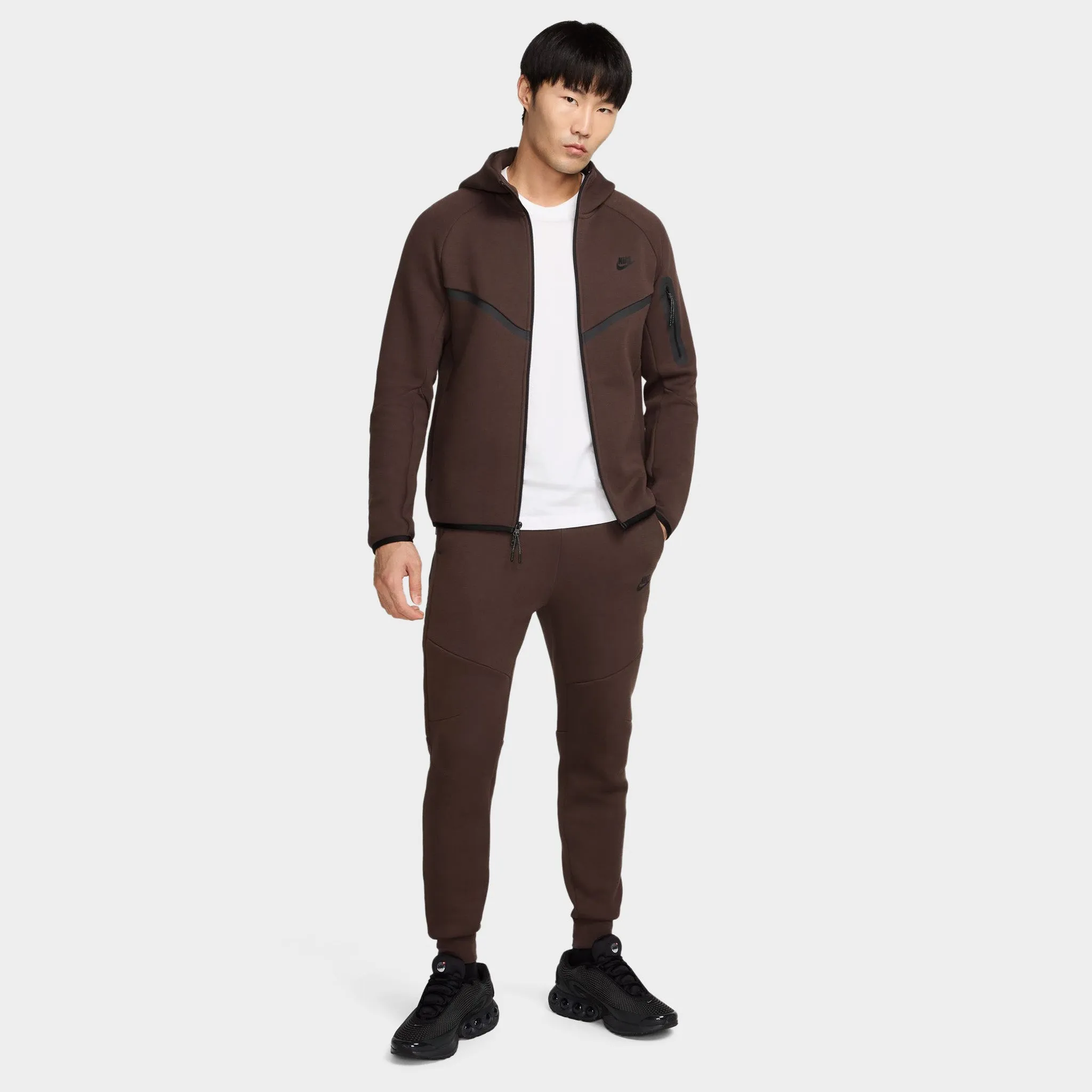 Nike Sportswear Tech Fleece Full Zip Windrunner Baroque Brown / Black