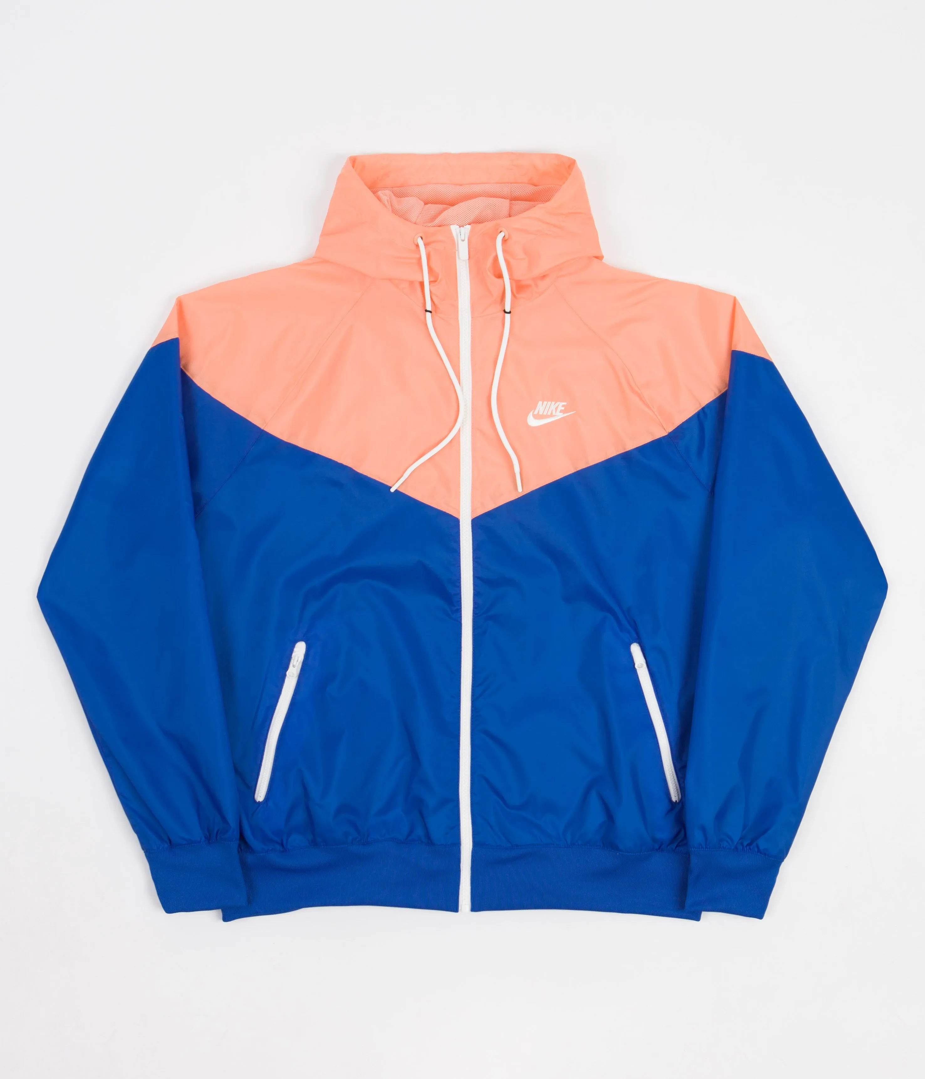 Nike Windrunner Jacket - Signal Blue / Crimson Bliss / Sail