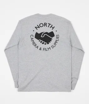 North Film Supplies Long Sleeve T-Shirt - Grey / Black