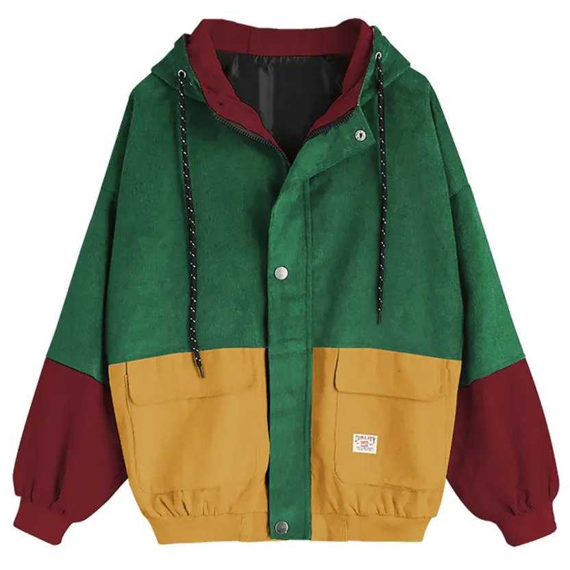 Outerwear Coats Long Sleeve Corduroy Jacket