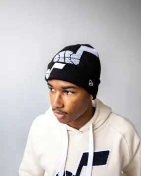 Oversized Note Beanie - Black - Remix - New Era